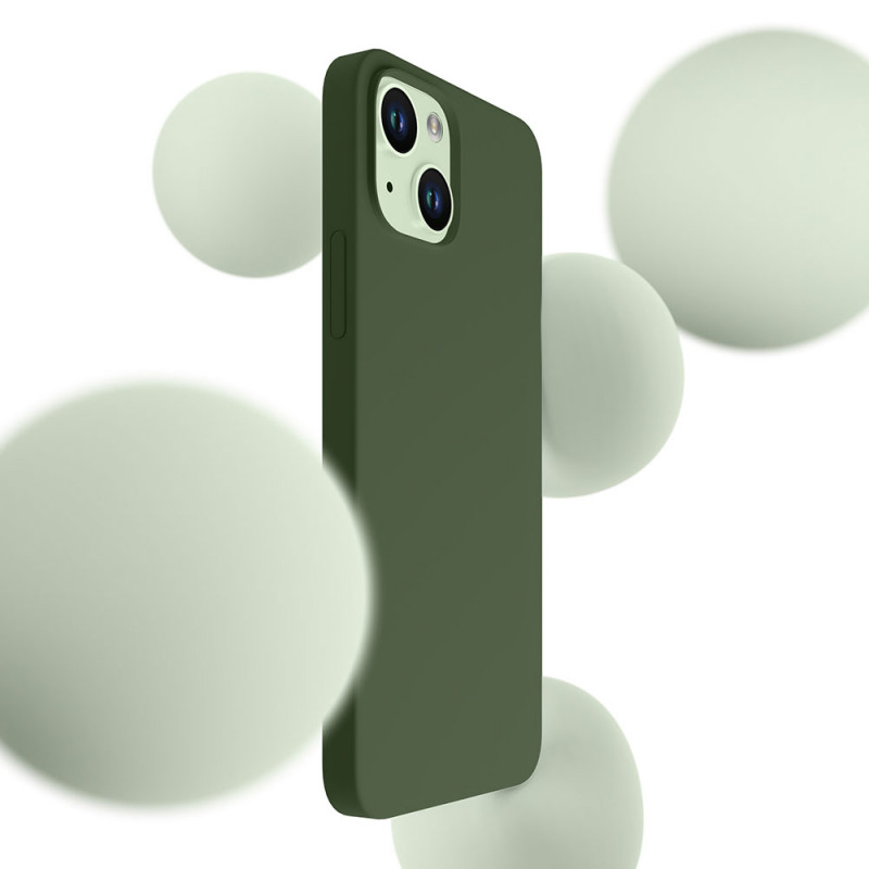 3MK Hardy Case MagSafe für Apple iPhone 15 Plus / 14 Plus, alpine green