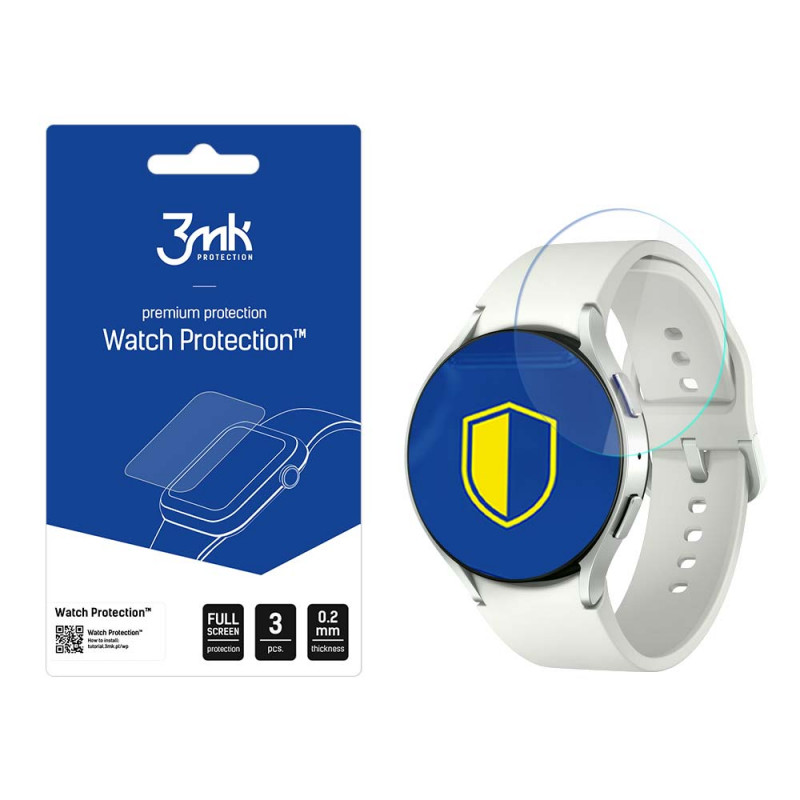 3MK Watch Protection FlexibleGlass Lite 3MK5088 Hybridglas für Samsung Galaxy Watch 6 40 mm