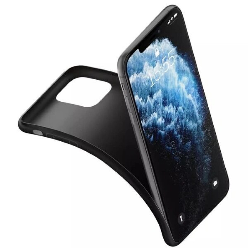 3MK Matt Case 3MK6527 für Motorola Edge 40 Neo, Schwarz