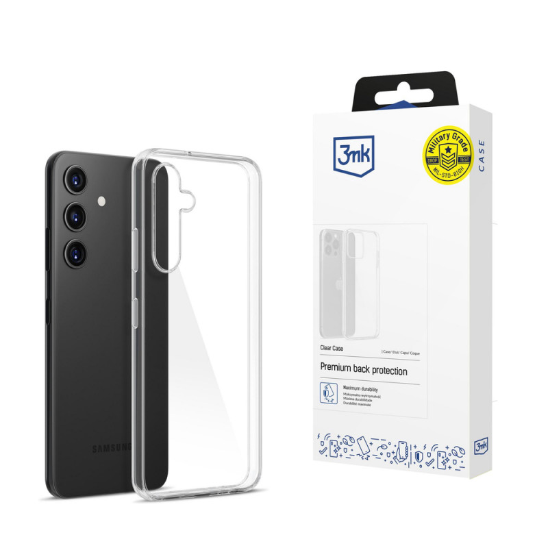 3MK Clear Case 3MK15856 für Samsung Galaxy S24, Transparent