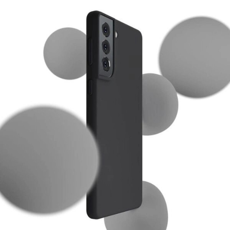 3MK Silicone Case für Samsung Galaxy S23 FE, Schwarz