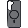 3MK Smoke MagCase mit MagSafe für Samsung Galaxy S23 5G, Schwarz
