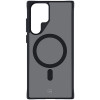 3MK Smoke MagCase mit MagSafe für Samsung Galaxy S22 Ultra 5G, halbtransparent