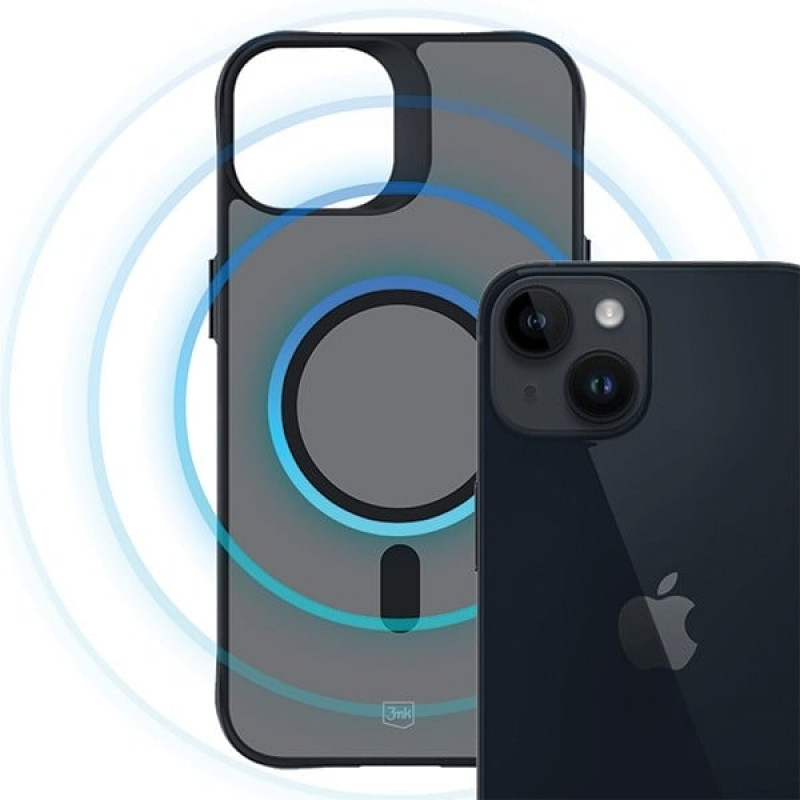 3MK Smoke MagCase mit MagSafe für Apple iPhone 14 Plus, halbtransparent (156062-0)