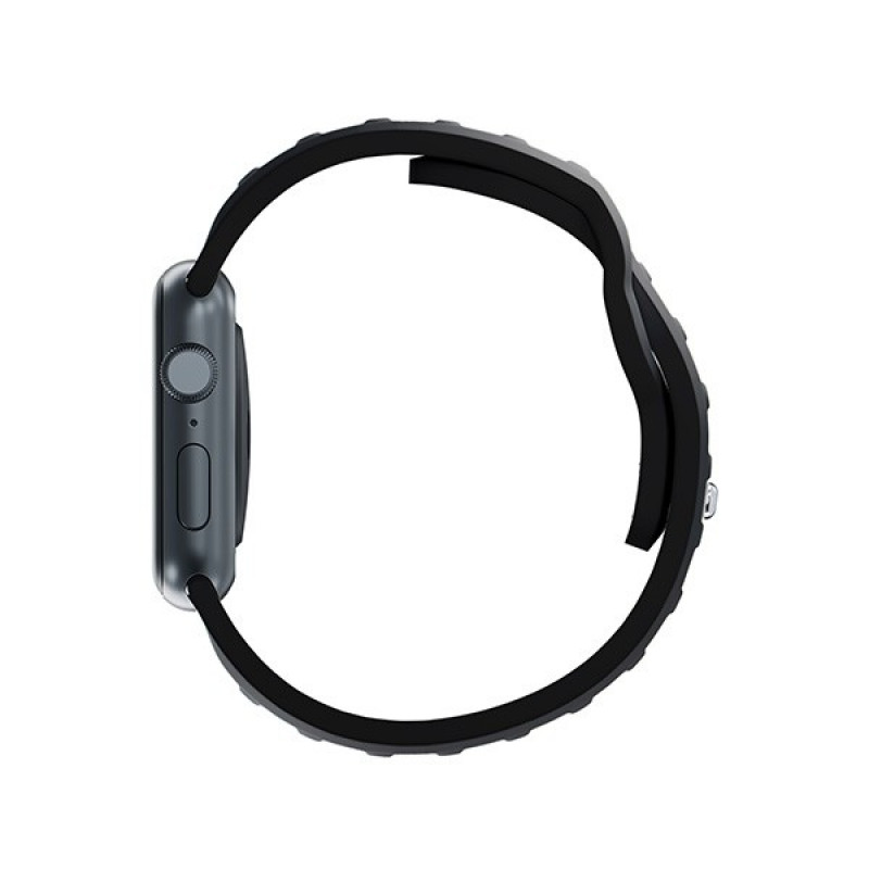 3mk Silikon-Armband für Apple Watch 38/40/41 mm, schwarz