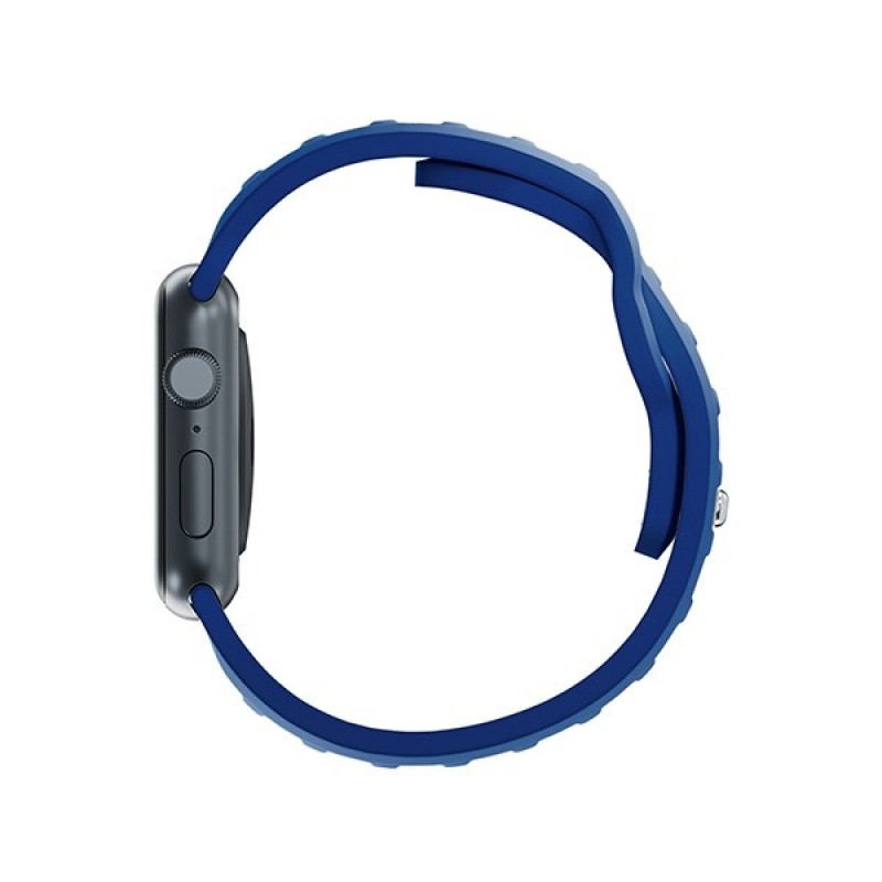 3mk Silikon-Armband für Apple Watch 38/40/41 mm, blau
