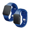 3mk Silikon-Armband für Apple Watch 38/40/41 mm, blau