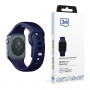 3mk Silikon-Armband für Apple Watch 38/40/41 mm, ocean blue