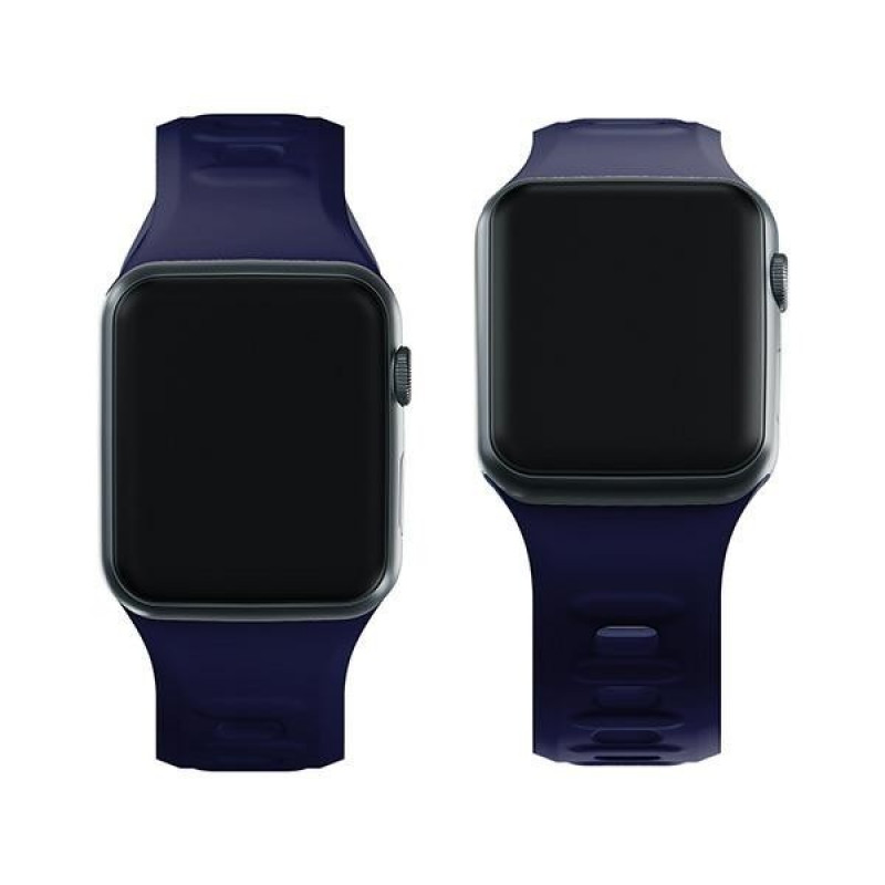 3mk Silikon-Armband für Apple Watch 38/40/41 mm, ocean blue