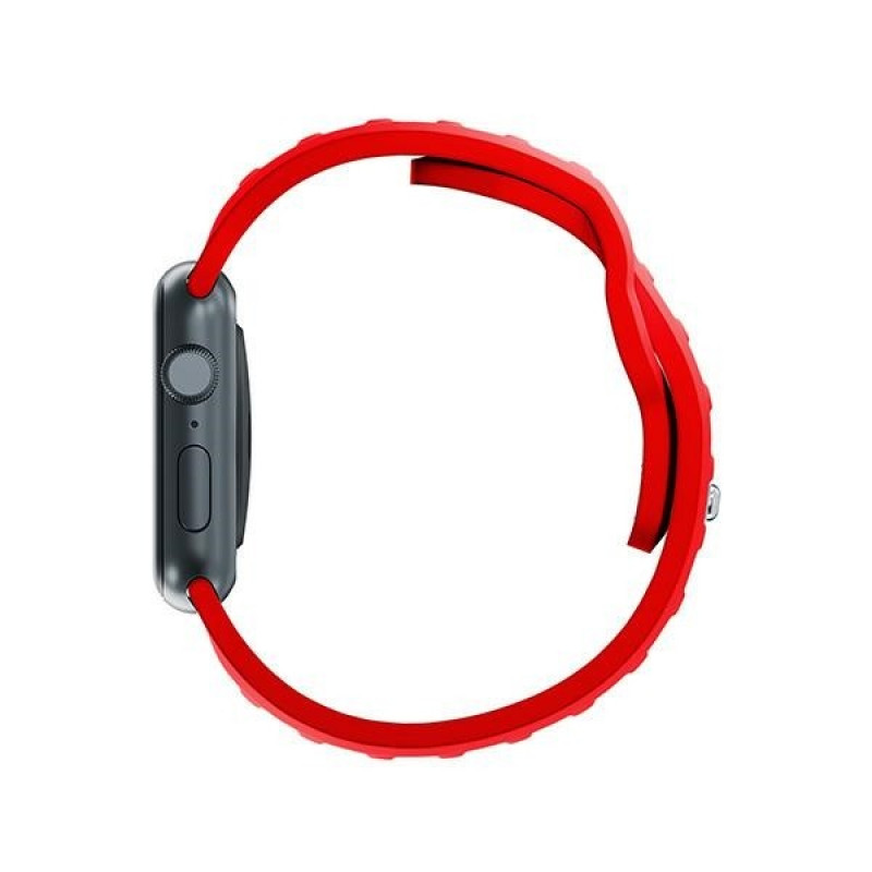 3mk Silikon-Armband für Apple Watch 38/40/41 mm, rot