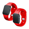 3mk Silikon-Armband für Apple Watch 38/40/41 mm, rot