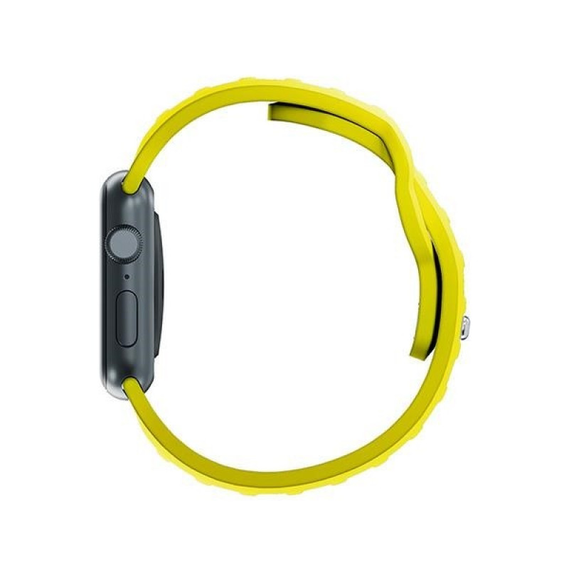 3mk Silikon-Armband für Apple Watch 38/40/41 mm, gelb