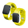 3mk Silikon-Armband für Apple Watch 38/40/41 mm, gelb