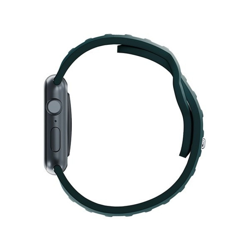 3mk Silikon-Armband für Apple Watch 42/44/45/49 mm, evergreen