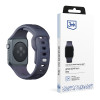 3mk Silikon-Armband für Apple Watch 42/44/45/49 mm, grau