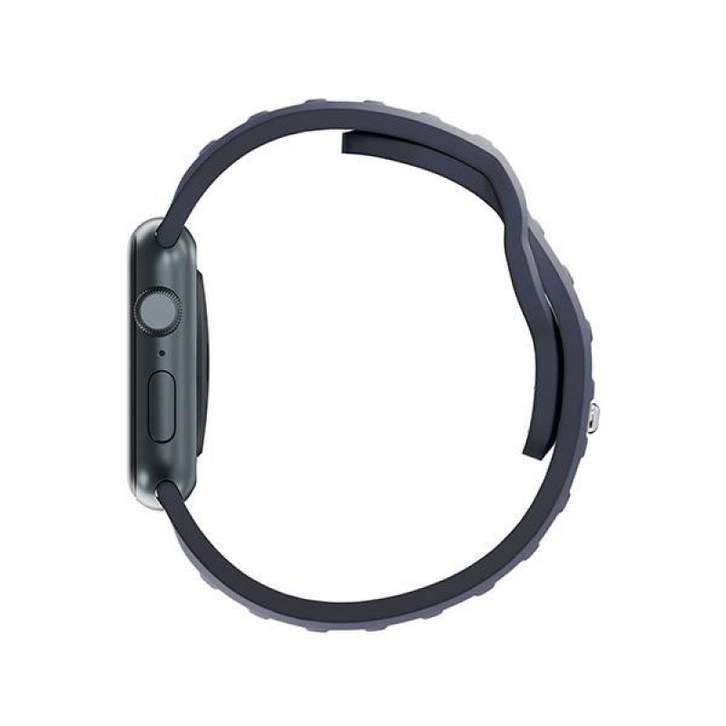 3mk Silikon-Armband für Apple Watch 42/44/45/49 mm, grau
