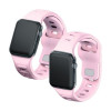 3mk Silikon-Armband für Apple Watch 42/44/45/49 mm, powder pink