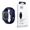 3mk Silikon-Armband für Apple Watch 42/44/45/49 mm, ocean blue