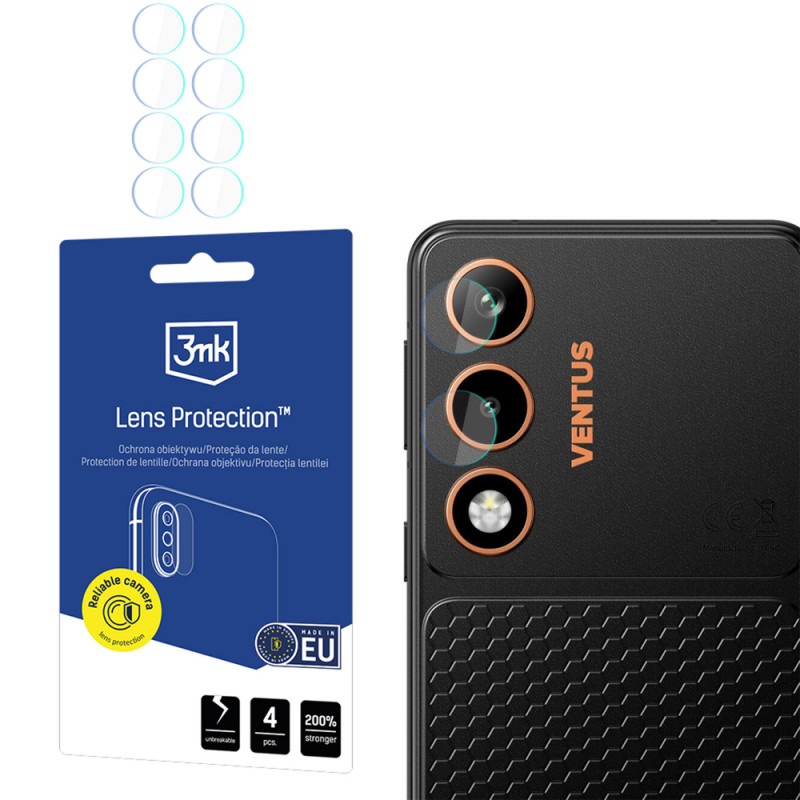 3MK Lens Protection Hammer Ventus 5G Kameraobjektivschutz (4 Stück)