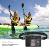 Tech-Protect UWP10 Universelle wasserdichte Tasche, Black/Clear