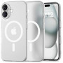 Tech-Protect MagSlim MagSafe Apple iPhone 16 Hülle, Matte/White