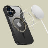Tech-Protect MagMat MagSafe Hülle für Apple iPhone 16, Black/Clear