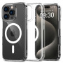 Tech-Protect Flexair Hybrid MagSafe Hülle für Apple iPhone 16 Pro, transparent