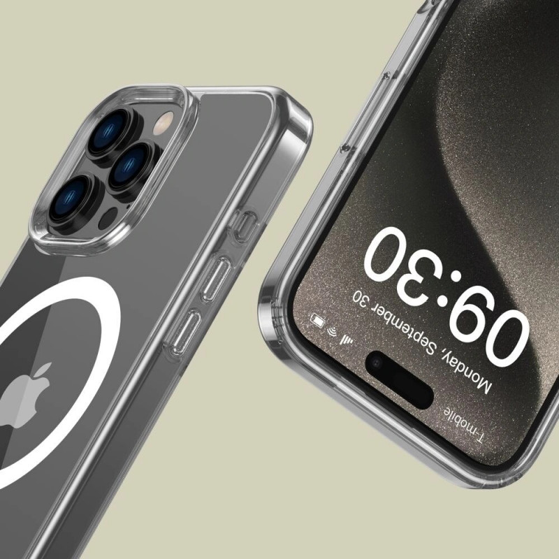 Tech-Protect Flexair Hybrid MagSafe Hülle für Apple iPhone 16 Pro Max, transparent