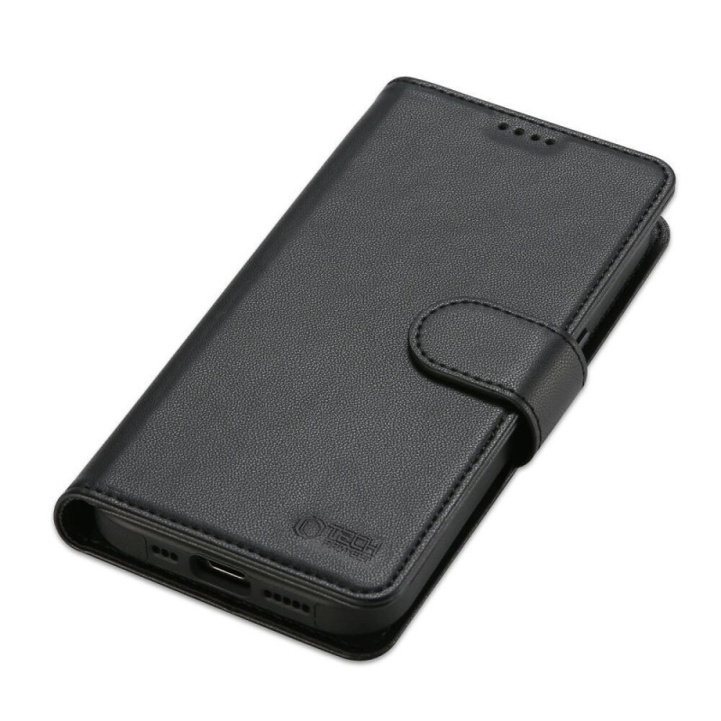 Tech-Protect Wallet MagSafe Hülle für Apple iPhone 16, Schwarz