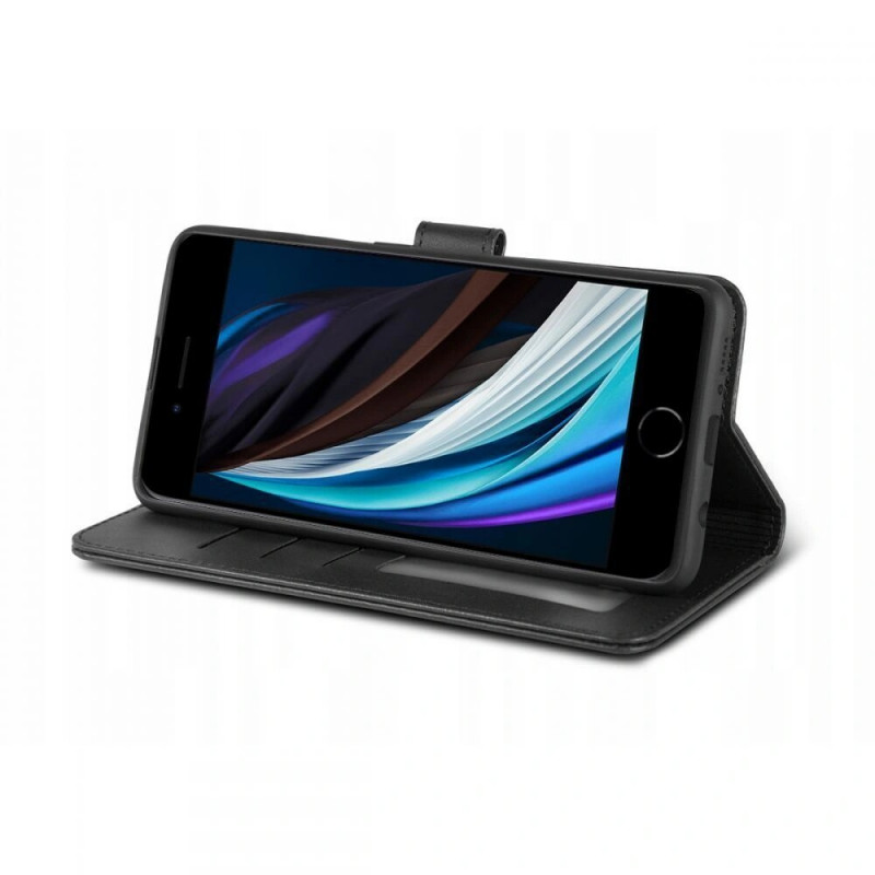 Tech-Protect Wallet MagSafe Hülle für Apple iPhone 16, Schwarz