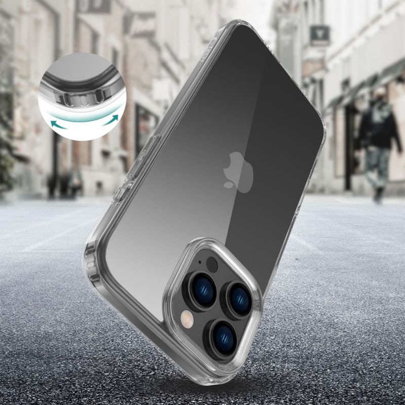 Tech-Protect Flexair Hybrid Hülle für Apple iPhone 16 Pro Max, transparent