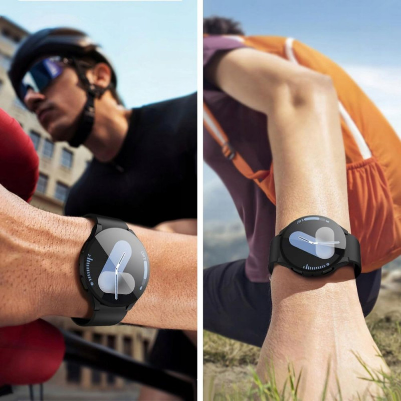 Tech-Protect Defense360 Hülle für Samsung Galaxy Watch 4 / 5 / FE, 40 mm, Schwarz