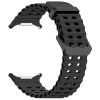 Tech-Protect IconBand Pro Armband für Samsung Galaxy Watch Ultra 1 / 2, 47 mm, Schwarz