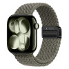 Tech-Protect Nylonmag Armband für Apple Watch 4/5/6/7/8/9/SE/Ultra 1/2, 42/44/45/49 mm, Olive Grey