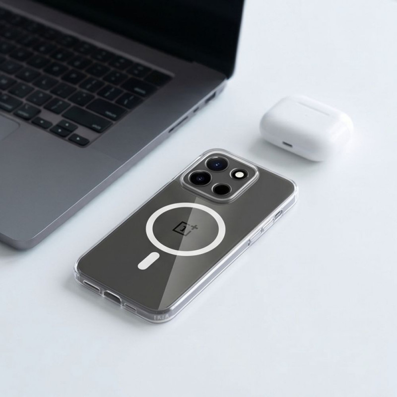 Tech-Protect FlexAir Hybrid MagSafe Hülle für OnePlus Nord 6, Transparent (THP5525)