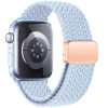 Tech-Protect Nylonmag Armband für Apple Watch 4/5/6/7/8/9/SE/10, 38/40/41/42 mm, Baby Blue