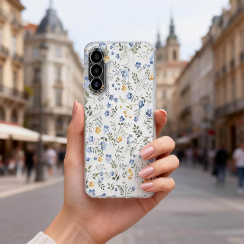 Tech-Protect FlexAir+ Hülle für Samsung Galaxy A17 / A18 4G / 5G, Spring Flowers (THP4588)
