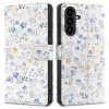 Tech-Protect Wallet-Hülle für Samsung Galaxy A17 / A18 / A26 4G / 5G, Spring Flowers