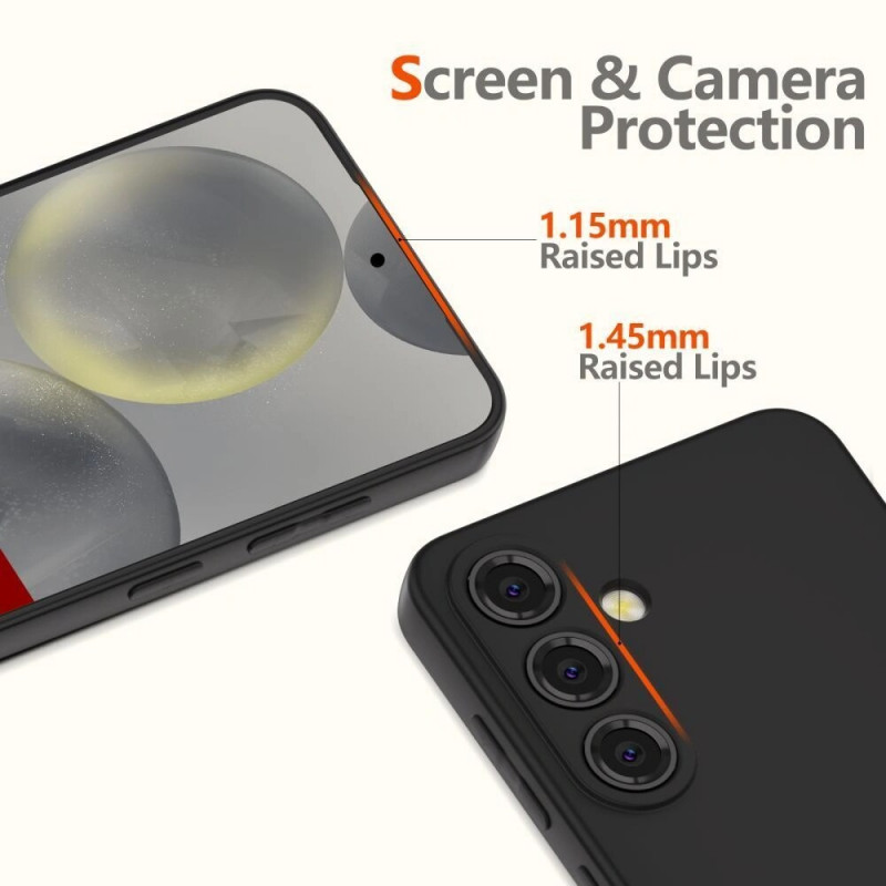 Tech-Protect Icon Silikonhülle für Samsung Galaxy A17 / A18 4G / 5G, Navy Blue (THP4715)