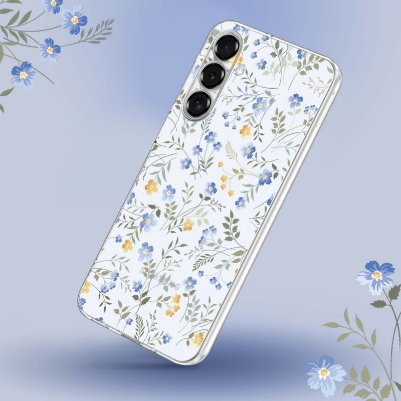 Tech-Protect FlexAir Hülle für Xiaomi Redmi 15C / Poco C85 (173 mm), Daisies with Leaves