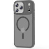 Tech-Protect Magmat MagSafe Hülle für Apple iPhone 17 Pro, mattes Kreidegrau