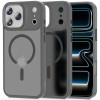 Tech-Protect Magmat MagSafe Hülle für Apple iPhone 17 Pro Max, mattes Kreidegrau