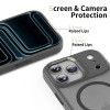 Tech-Protect Magmat MagSafe Hülle für Apple iPhone 17 Pro Max, mattes Kreidegrau