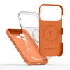 Tech-Protect Silikon MagSafe Hülle für Apple iPhone 17 Pro, Cosmic Orange