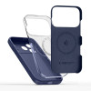Tech-Protect Silikon MagSafe Hülle für Apple iPhone 17 Pro Max, Deep Blue