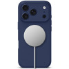 Tech-Protect Silikon MagSafe Hülle für Apple iPhone 17 Pro Max, Deep Blue