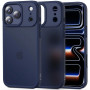 Tech-Protect Magmat Hülle für Apple iPhone 17 Pro, Matte Deep Blue