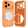Tech-Protect Silikon MagSafe Hülle für Apple iPhone 17 Pro Max, Cosmic Orange