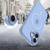 Tech-Protect MagMat MagSafe Hülle für Apple iPhone 17, Matte Mist Blue