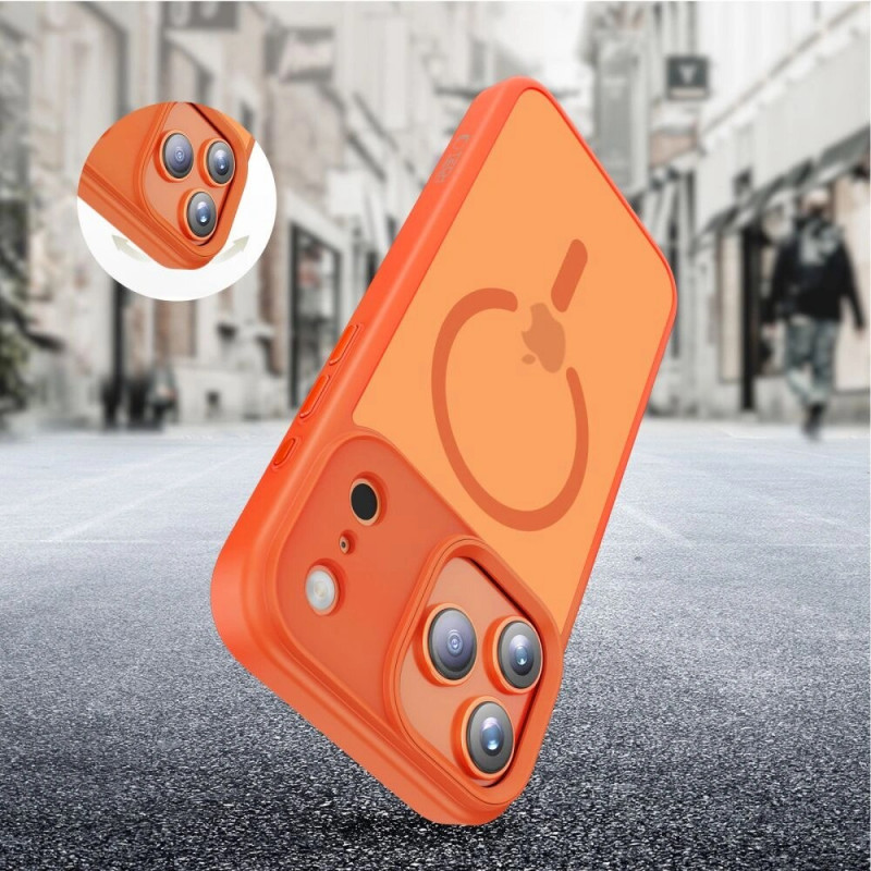 Tech-Protect Magmat MagSafe Hülle für Apple iPhone 17 Pro, mattes Cosmic Orange